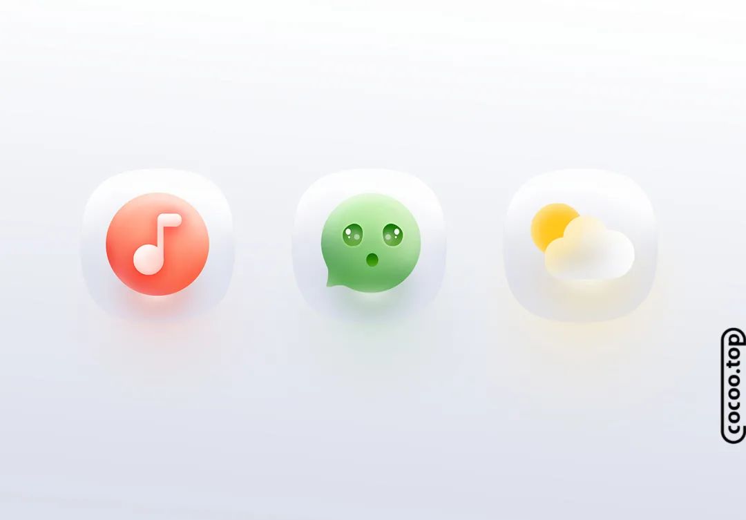 解读！拟物图标设计风格