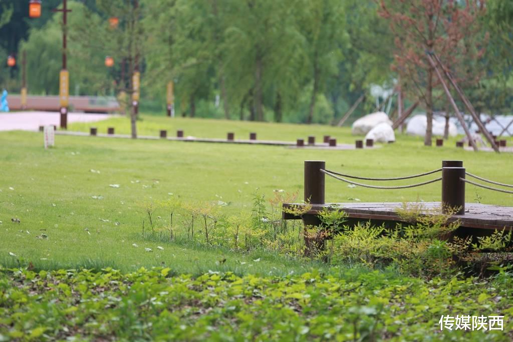 传媒陕西 春暖花开，太乙风雅绿道精彩呈现，真切感受到生态流入城市的惬意