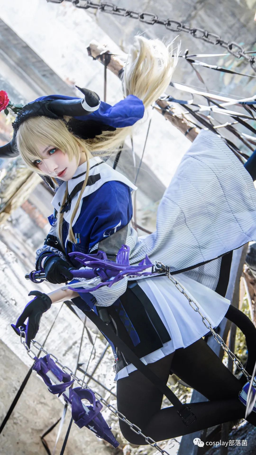 明日方舟|cos：明日方舟帕拉斯cos正片@千禾