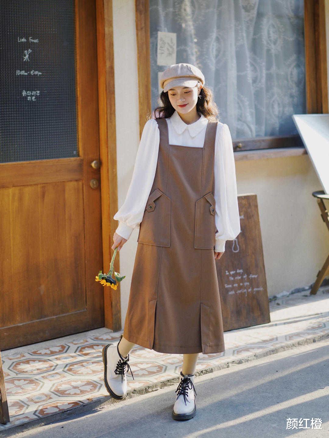 颜红橙 小个子不用再为穿衣发愁了！码住这几件秋冬连衣裙，减龄又显高