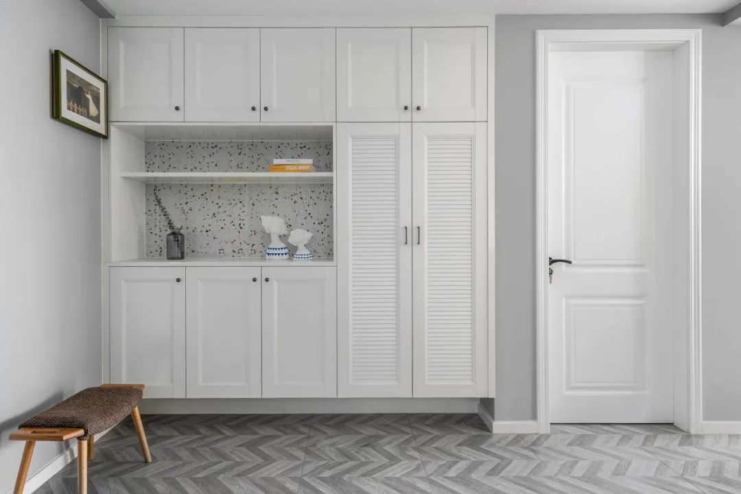 80m2老房大改造：不浪费1的m2复古风，一进门就赢了！