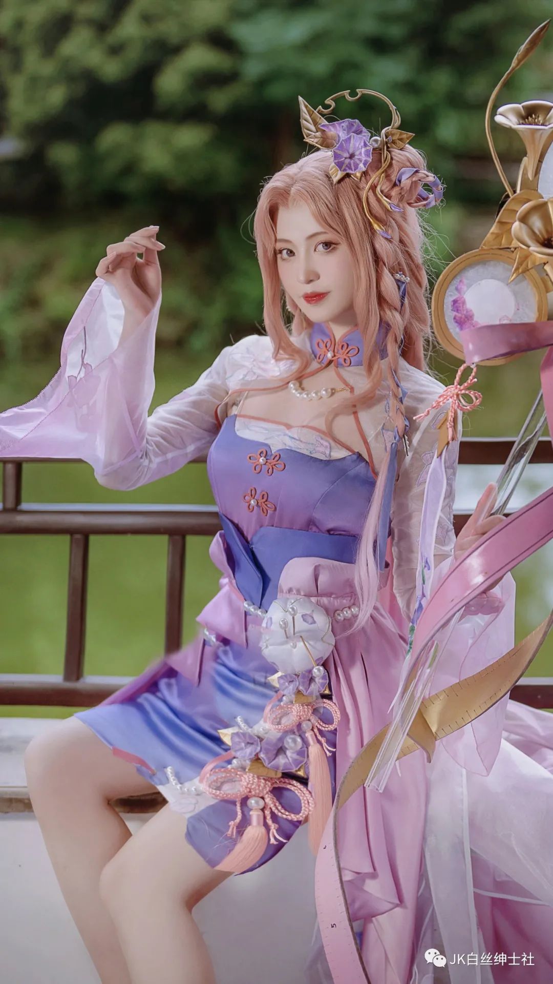 |cos：王者荣耀王昭君-乞巧织情cos正片@鹿璐