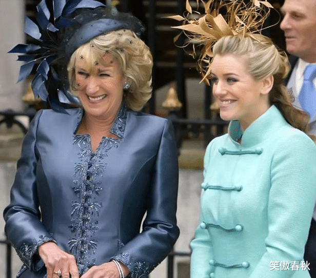 威廉|卡米拉女儿貌美让威廉都爱慕，儿媳妇更胜一筹，和婆婆同年穿婚纱