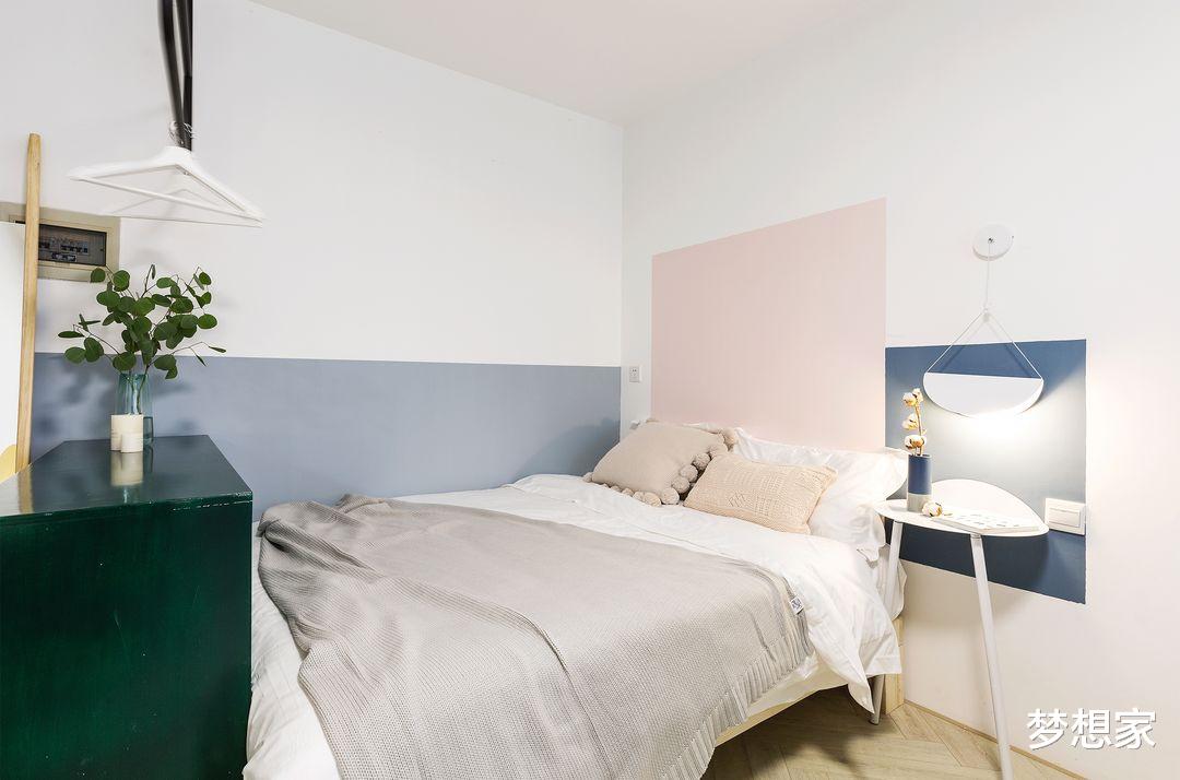 梦想家|女孩买下26㎡蜗居，开放布局+丰富色彩打造出小而美的北欧小家！