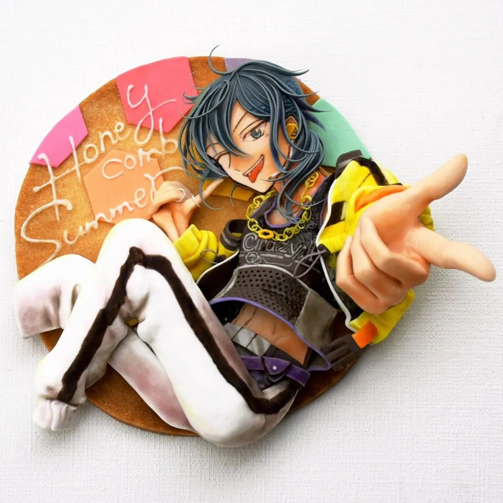 小姐姐|日本小姐姐做出3D动漫蛋糕,比手办还精致!根本舍不得下口