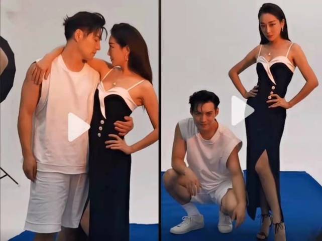 张丰毅|严屹宽杜若溪合体拍大片，贴身对视超甜，孩子大了夫妻发力搞事业