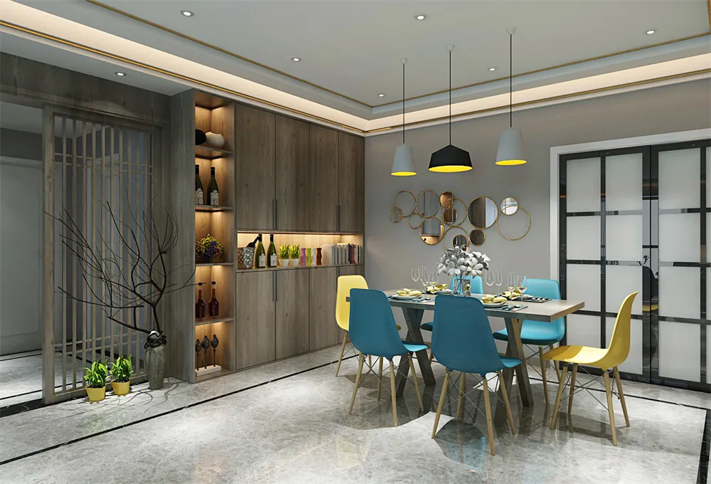 【鲁班装饰】渔阳佳园168㎡现代风格，有质感的家