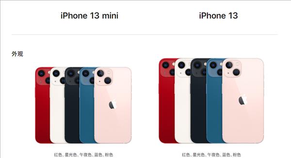 iphone13|iPhone 13全系规格对比：mini还是单卡、Pro系列完整五核GPU
