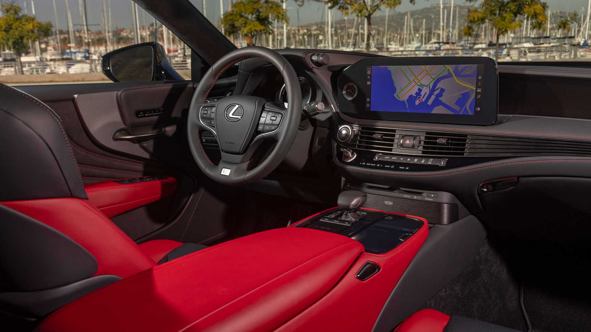 比寶馬7系和奔馳S級低調，美版2021款雷克薩斯LS500h售價約60萬元-圖5
