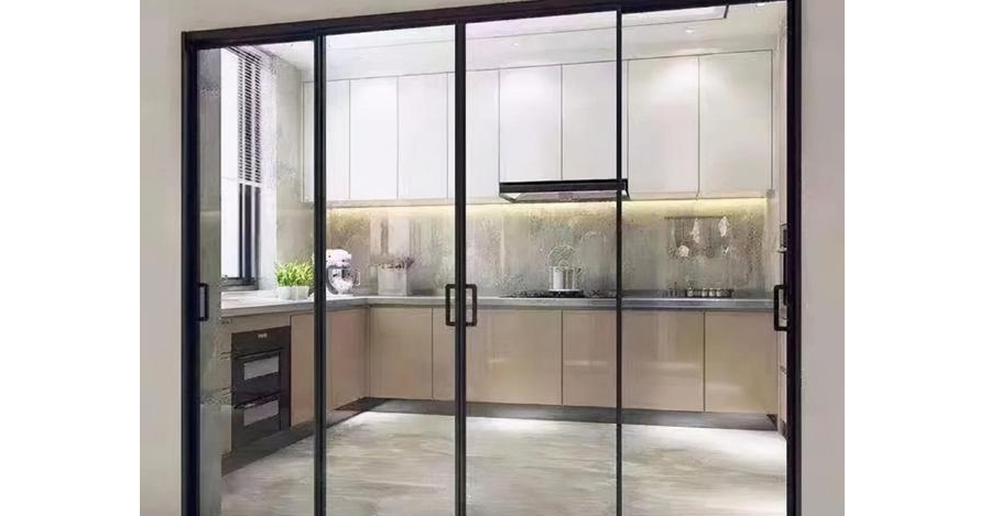 拆掉推拉门阳台和客厅连在一起 , 显得客厅也宽敞