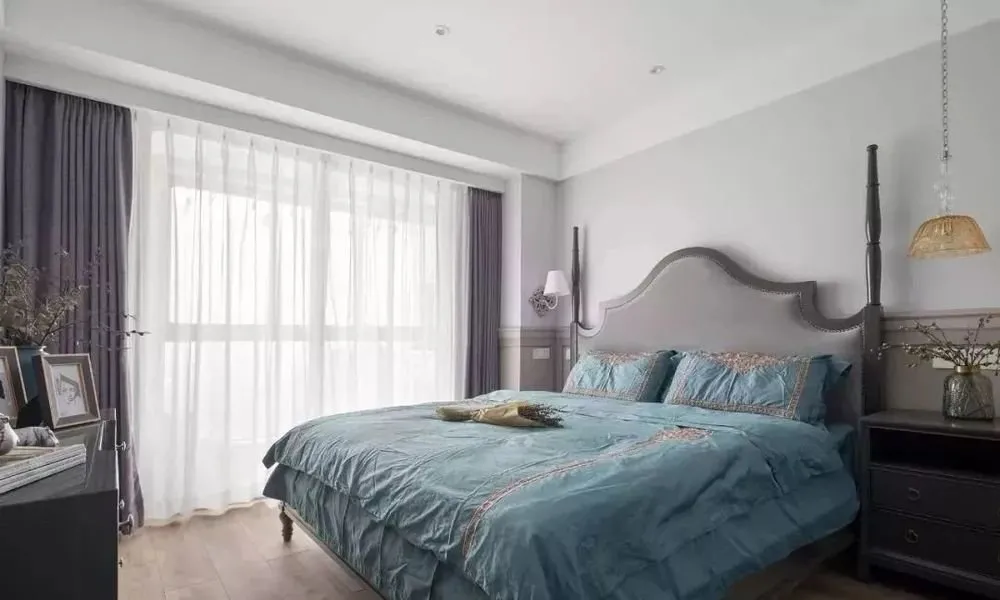 |129㎡大气美式风，三居室户型，温馨又有格调！