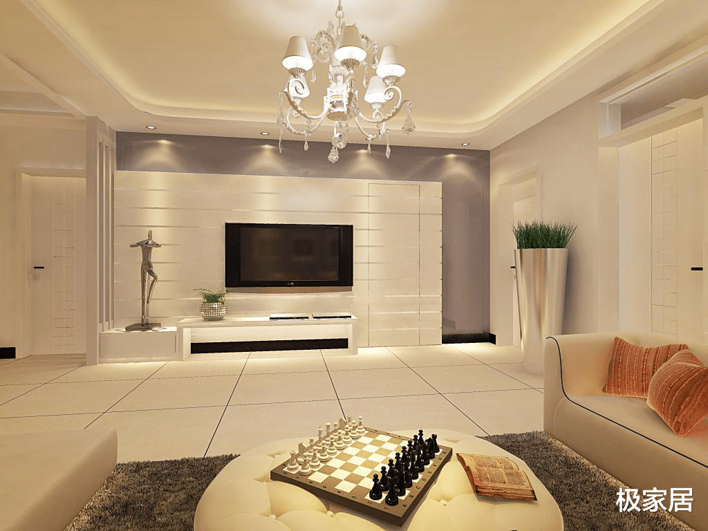 想要电视墙变出新花样,就要牢记这4技巧,让客厅更美观