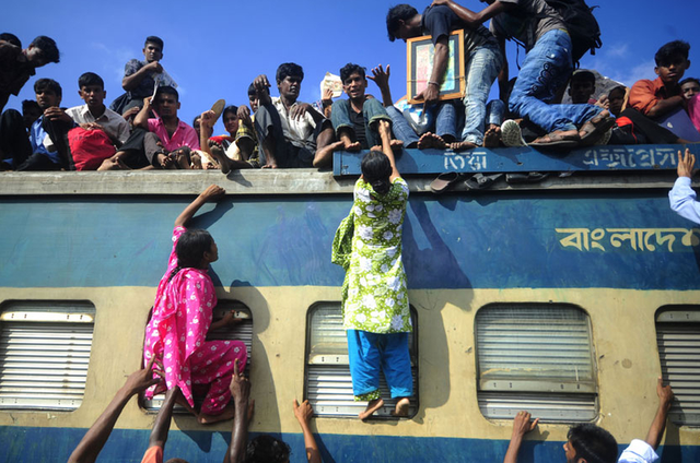 比印度還臟亂差，乘火車還賣掛票，帶你看孟加拉國-圖3