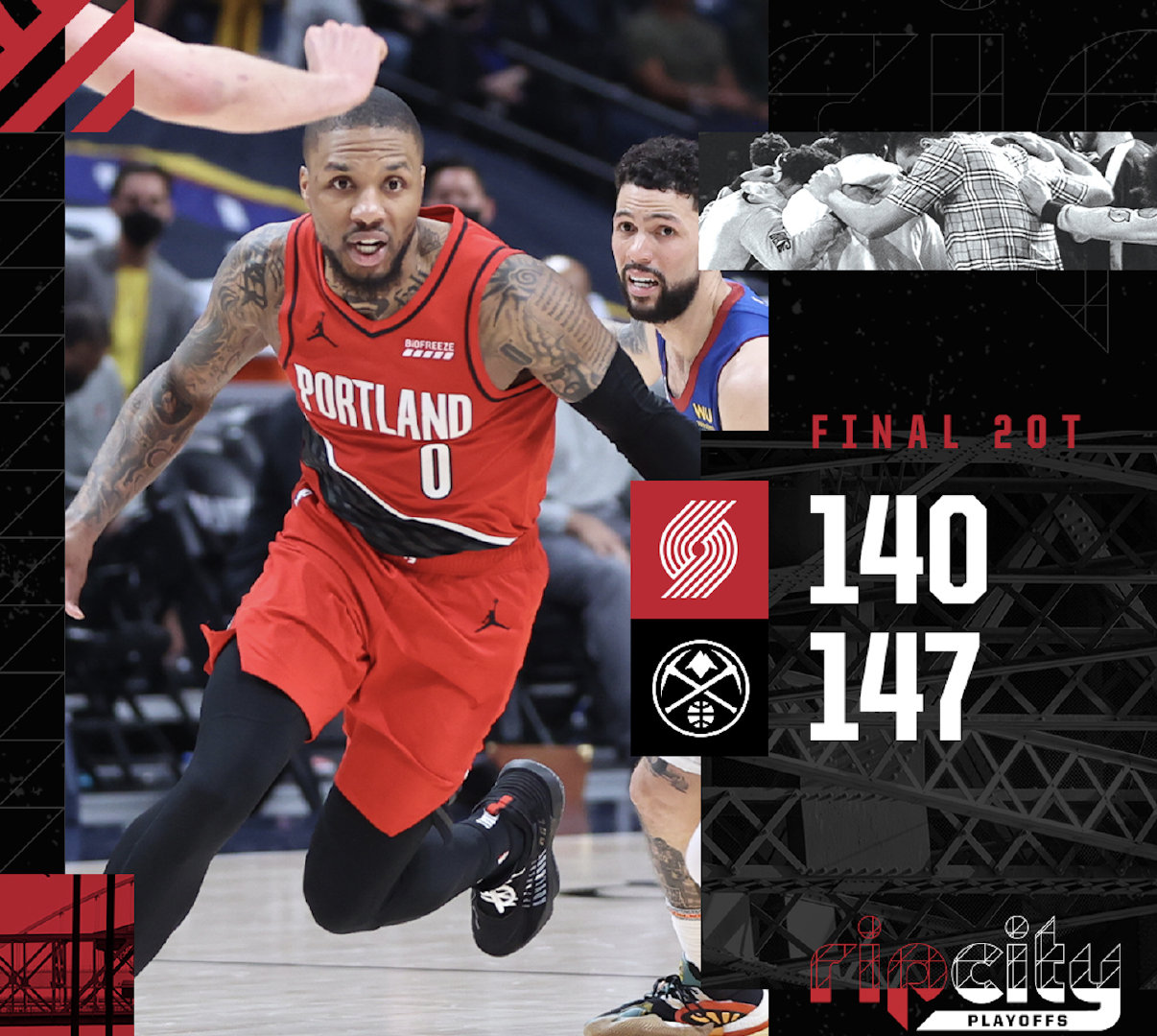 掘金隊|開拓者140比147掘金！聽聽約基奇賽后說什么，短短9字“蝦仁豬心”