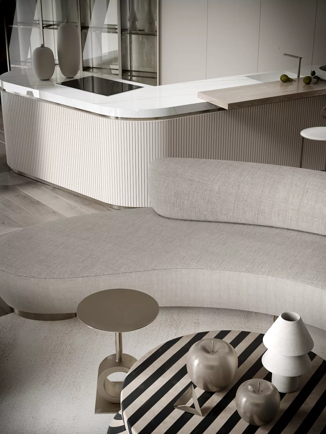 150㎡现代轻奢,有品味的生活!