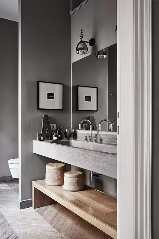 感应灯|现在卫生间干湿分离设计不流行了,三分离卫生间更实用,更洁净