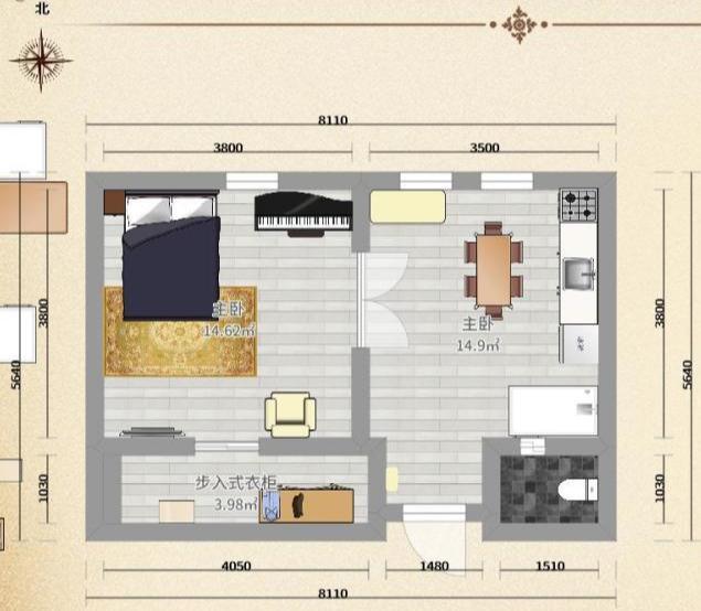 北京姑娘住35㎡老房，改造居然在厨房边洗澡，妈妈看后直接被气跑