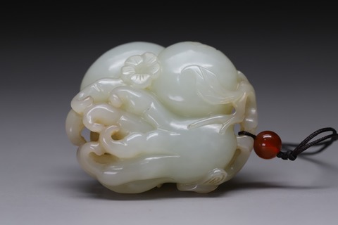 和田玉籽料|和田玉籽料福寿三多