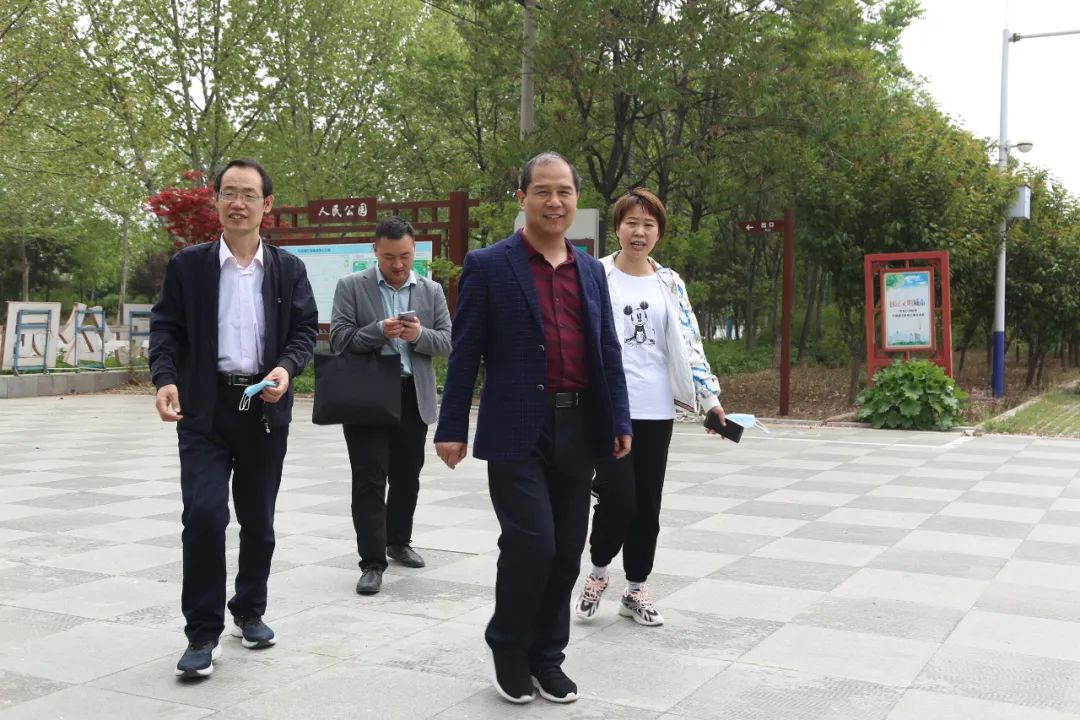 任澤區快報 雄安新區來我區參觀考察創建國家衛生縣城工作