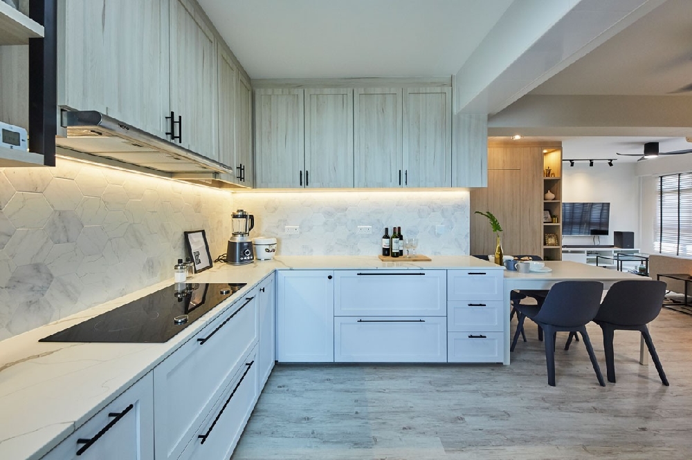 小仙女花10万装修95㎡的房子,爆改新房,邻居踏破门槛来参观