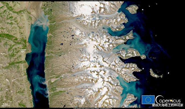 干旱 格陵兰冰川爆发性消失：10年来第三次极端事件，单日融冰超85亿吨