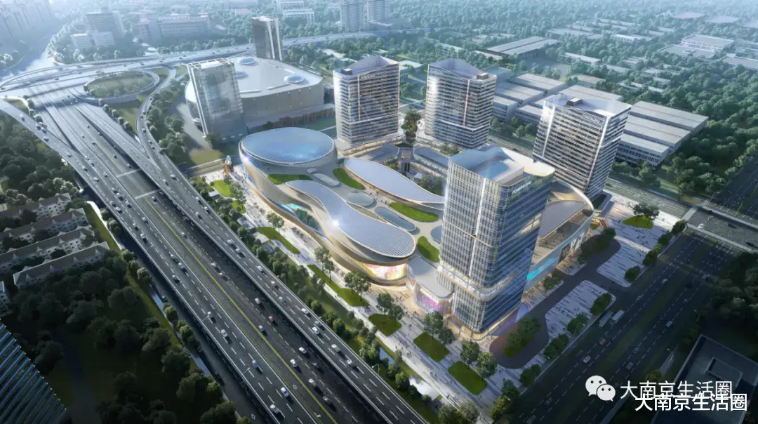 北京市|即将建成，南京大型互通旁再添38万平地标！