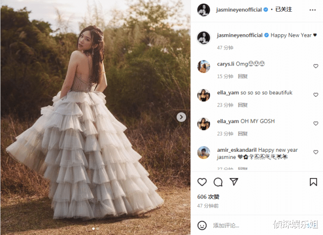 张俪|邱淑贞大女儿晒写真美照，五官精致不输妈妈，甄子丹爱女点赞互动