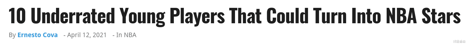 wwe|他們被低估了！美媒點(diǎn)名10大新星，湖人塔克僅第八，火箭新核奪魁