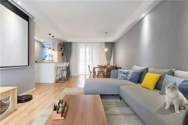 珊珊为何来迟|97平现代风三居室,一个有爱又有趣的家