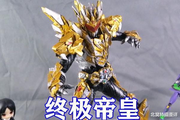 |铠甲勇士：雪獒侠废案被还原成皮套，金色纹路无比酷炫，颜值爆棚