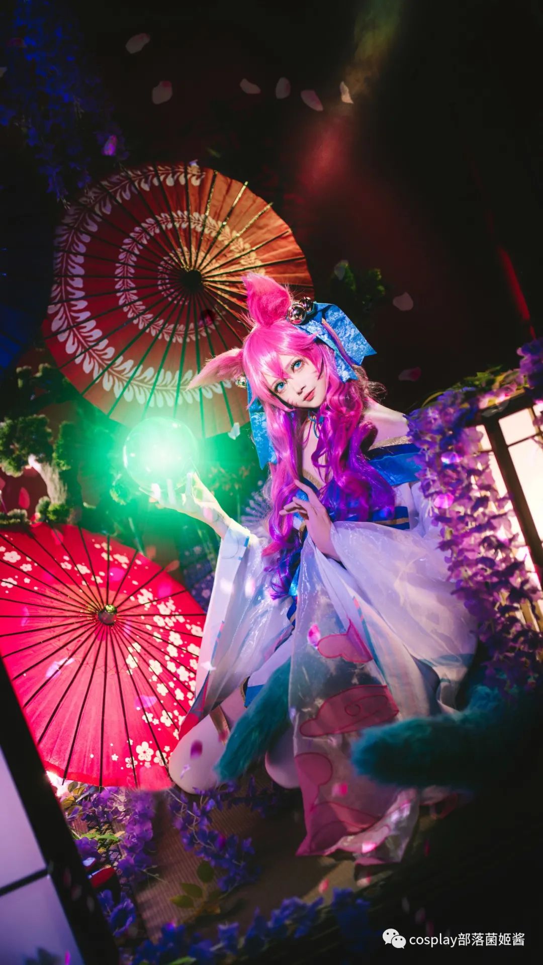 |cos：英雄联盟阿狸cos正片@樱了个乃