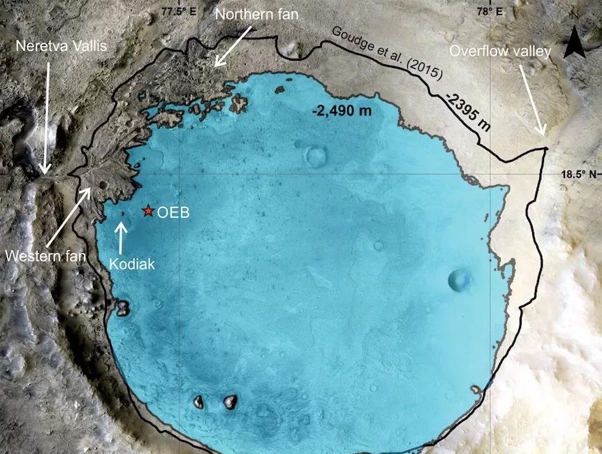 毅力号 “毅力号”火星车证实，古代火星曾经存在湖泊和河流三角洲