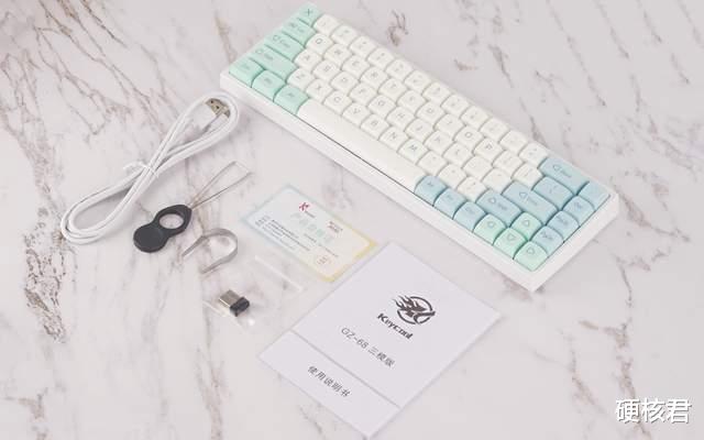 图灵奖|凯酷GZ68三模机械键盘测评:十年磨一键,这把键盘真值!