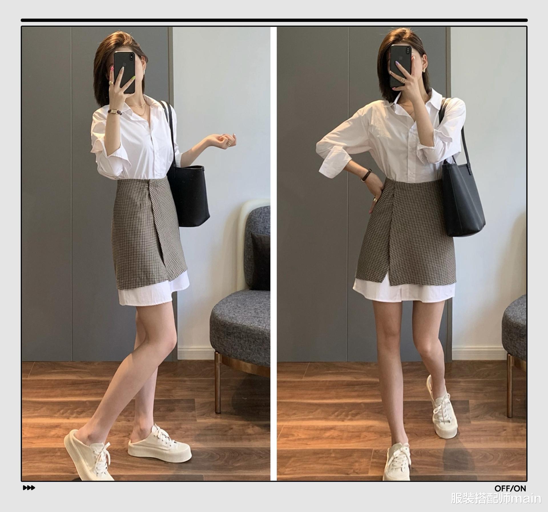 服装搭配师main|早秋穿搭没灵感?试试今年流行的“连衣裙+平底鞋”,减龄又显瘦