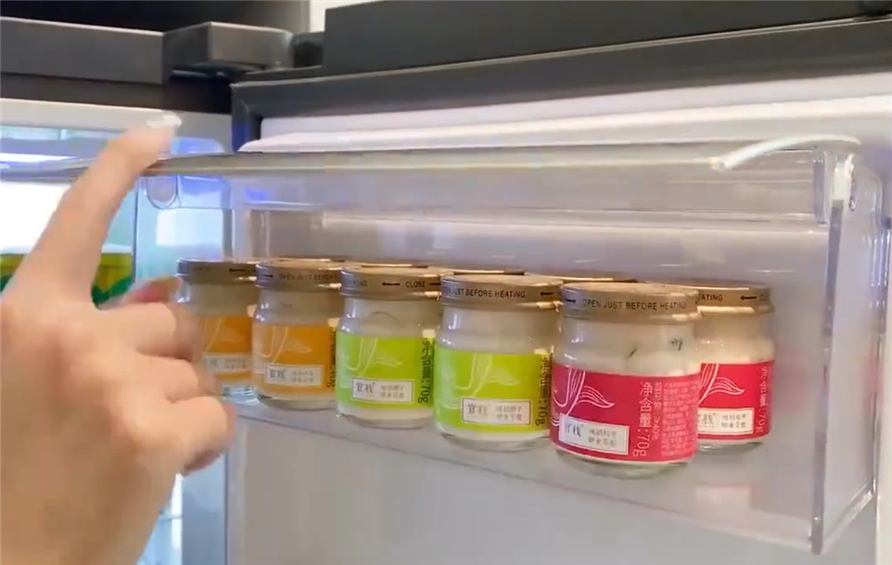 老年小妙招|“强迫症”姑娘整理冰箱，食材严格收纳归类，网友：引起舒适