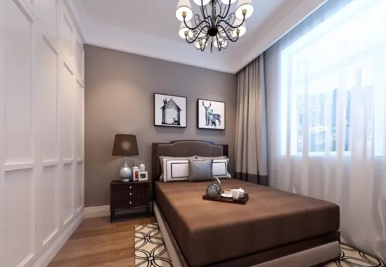 50㎡美式住宅,安静优雅的轻奢之家,小空间也有满满的仪式感