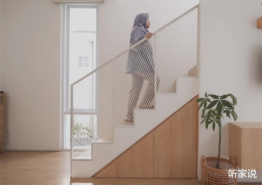 听家说|1家3口住进66㎡“白房子”:双层开放式设计,面积不大却干净整洁