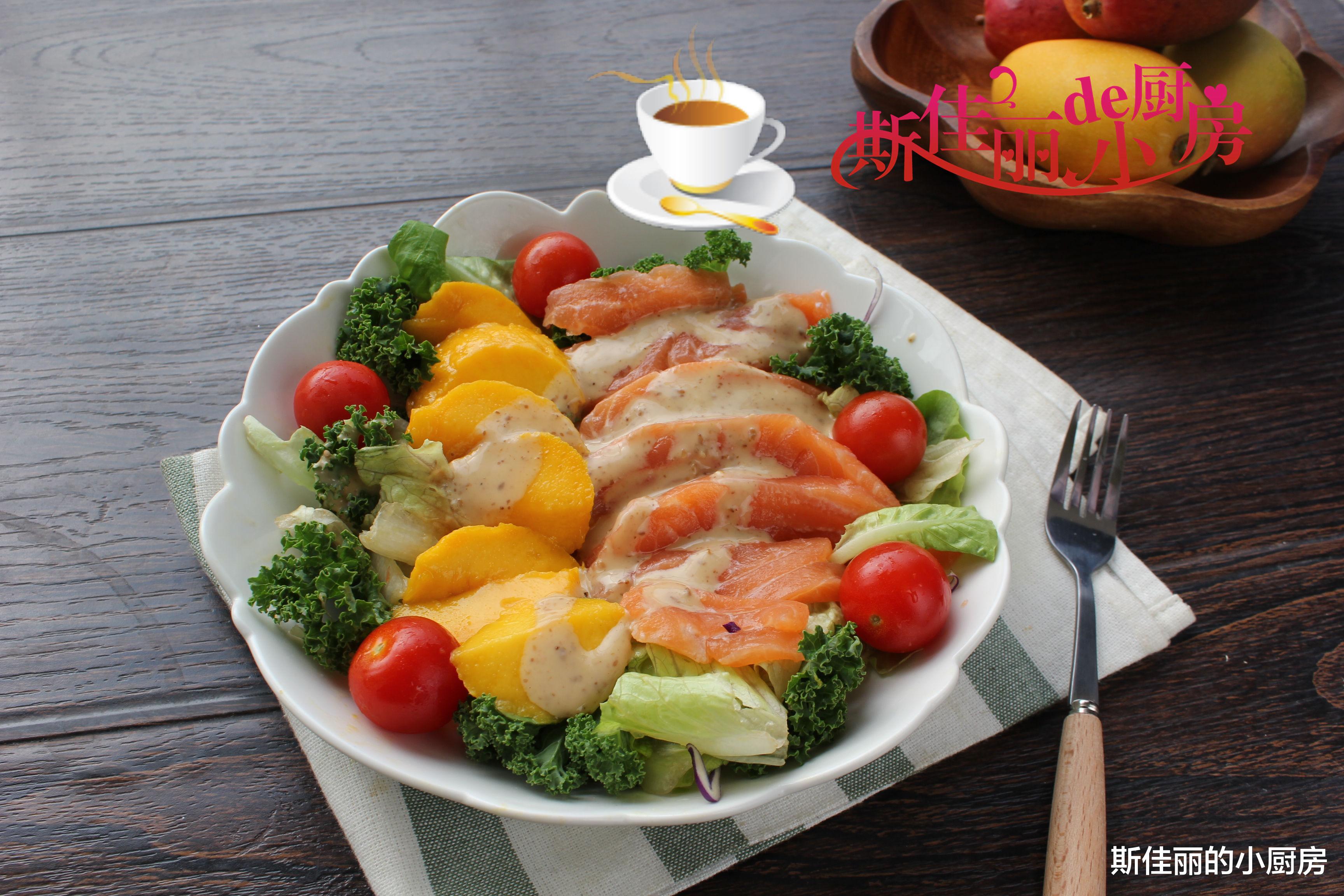 三文鱼|48岁女人一人食减脂午餐，不将就不浪费，一个人吃饭也要有仪式感