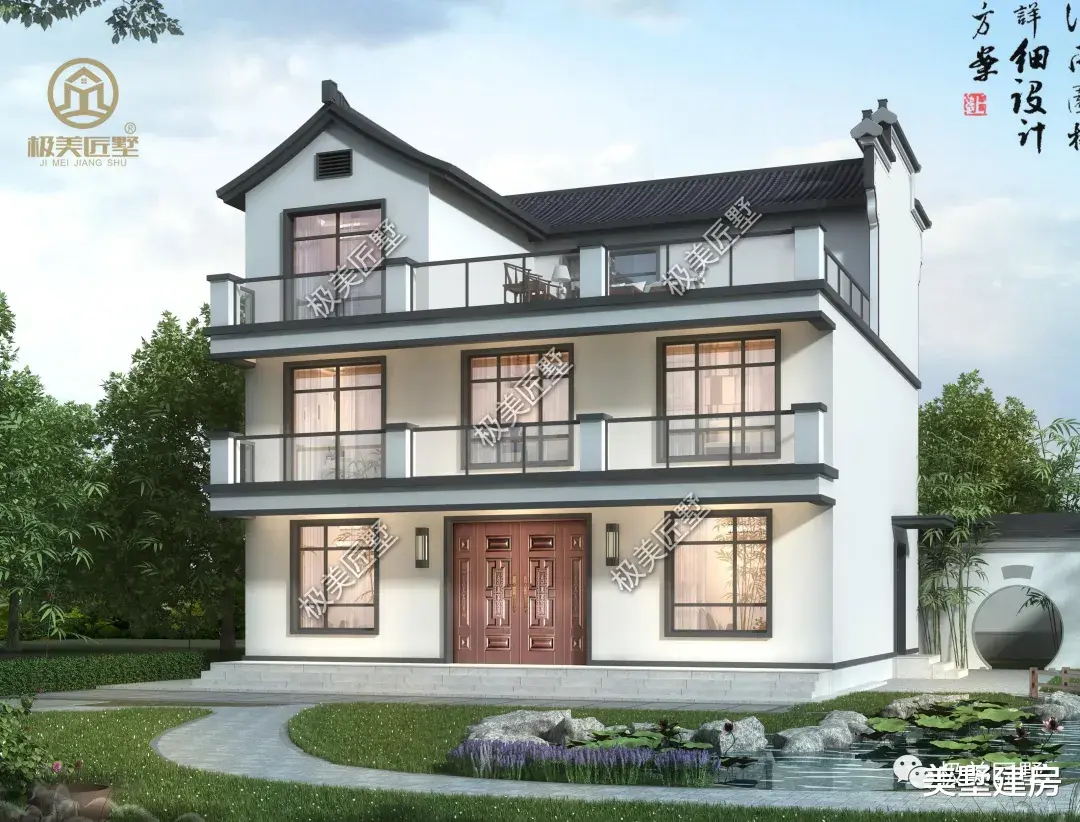 经典徽派风格别墅，耐看实用不易过时！