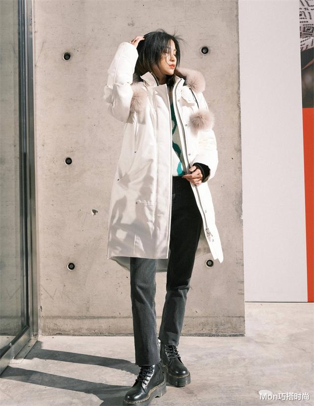 Mon巧搭时尚 北方入冬早怎么穿,先试试“九分裤+短靴”,温暖显瘦,上身洋气