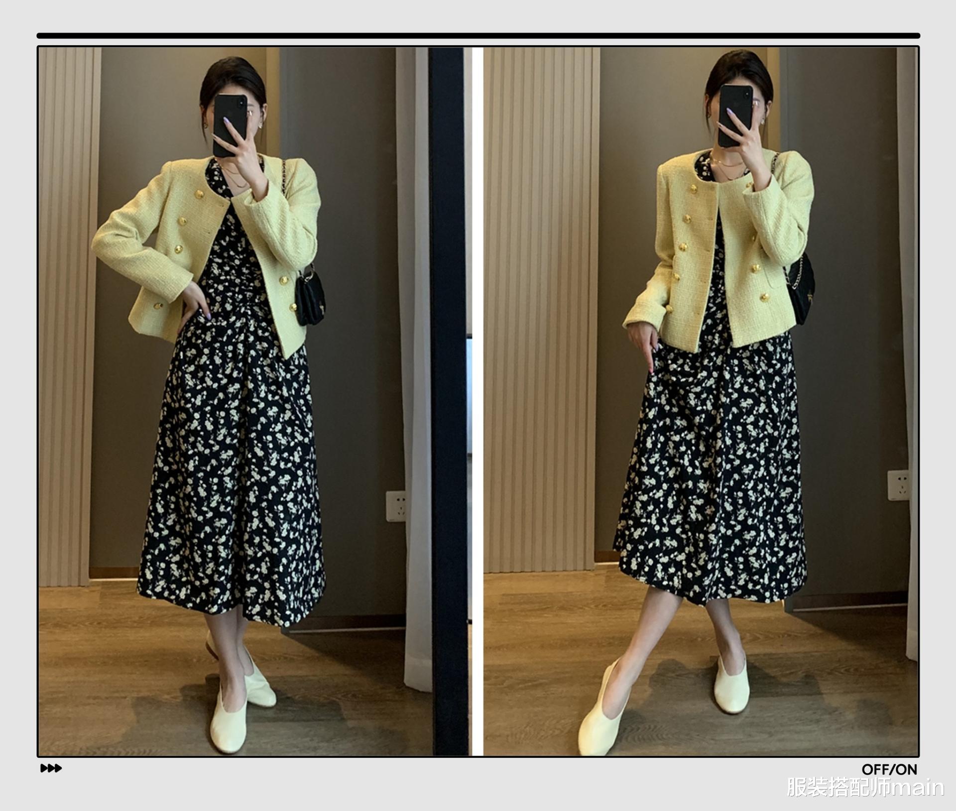 服装搭配师main 小香风外套时髦百搭，穿上还能显瘦10斤，我一口气买了11件