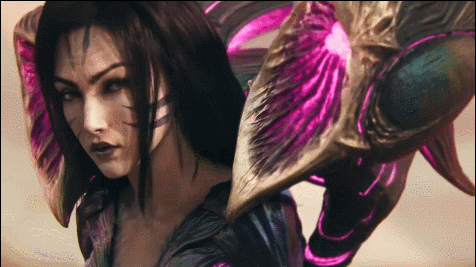 cg动画|《英雄联盟》发布史诗级CG动画！卡莎再次闪亮登场，与挖掘机大战