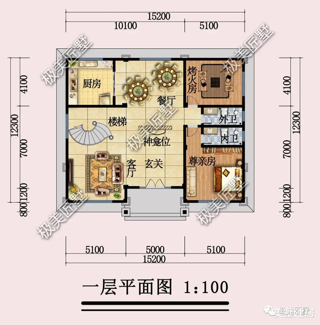 四层欧式豪华别墅,建一栋全村羡慕!