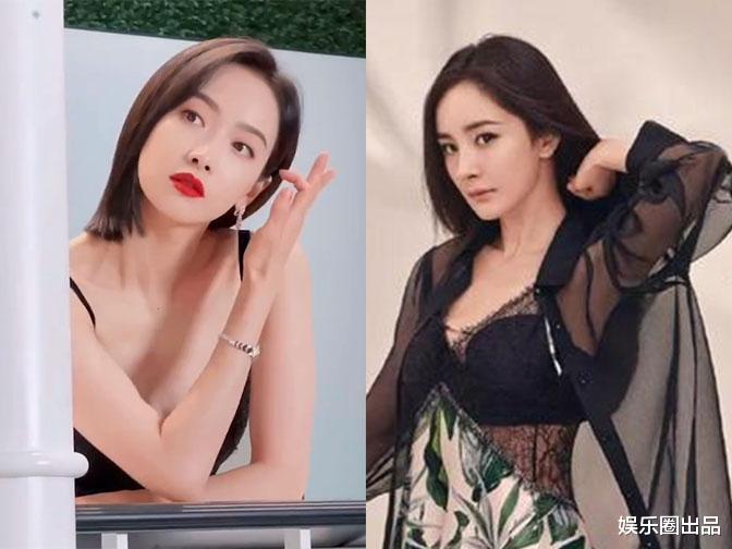 宋茜|宋茜晒工作花絮，发际线太高被指“像杨幂”，穿低领装无人关心