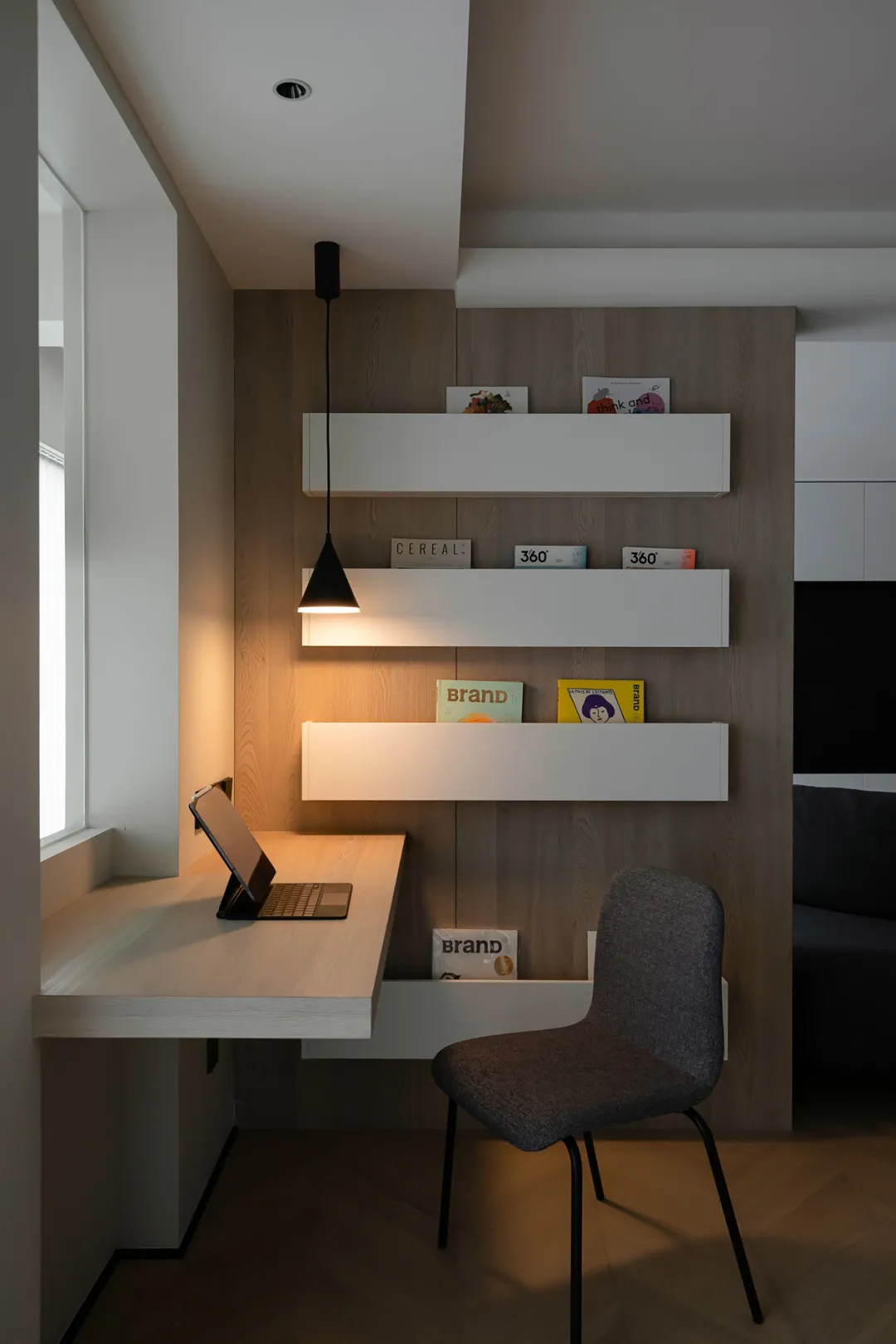 开放与童趣：130m2客餐厨+书房+休闲区一体，越看越喜欢！