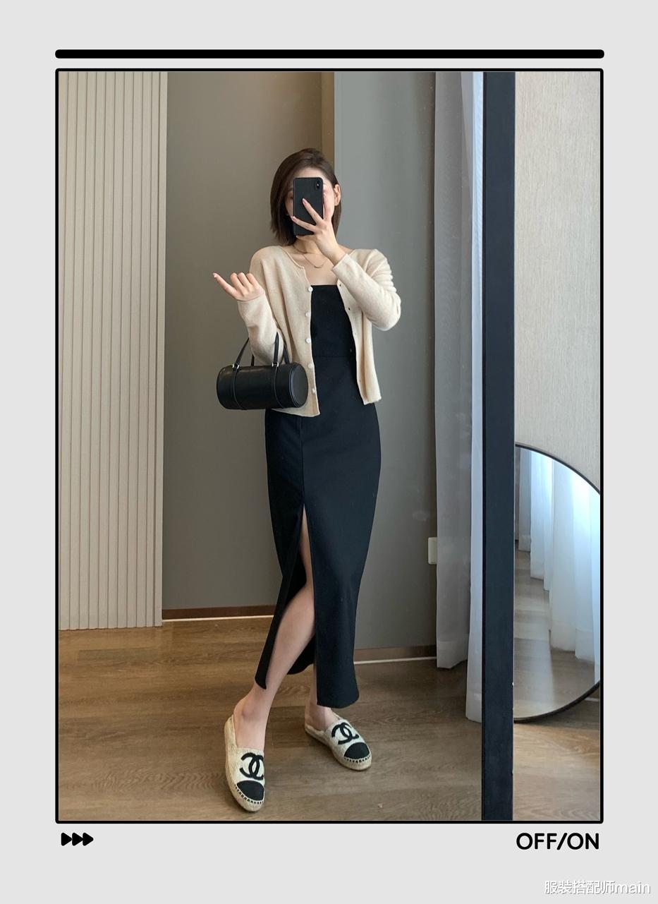 服装搭配师main|早秋解锁针织开衫的时髦穿法：这样搭裤子和裙子，落落大方显气质