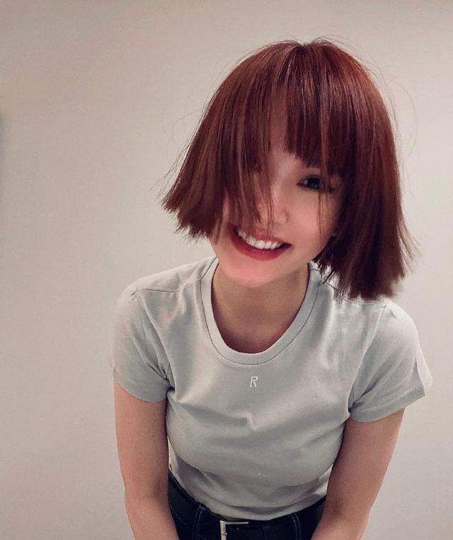 短发|圆脸女生适合的5款短发，看着清爽利落又显脸小！