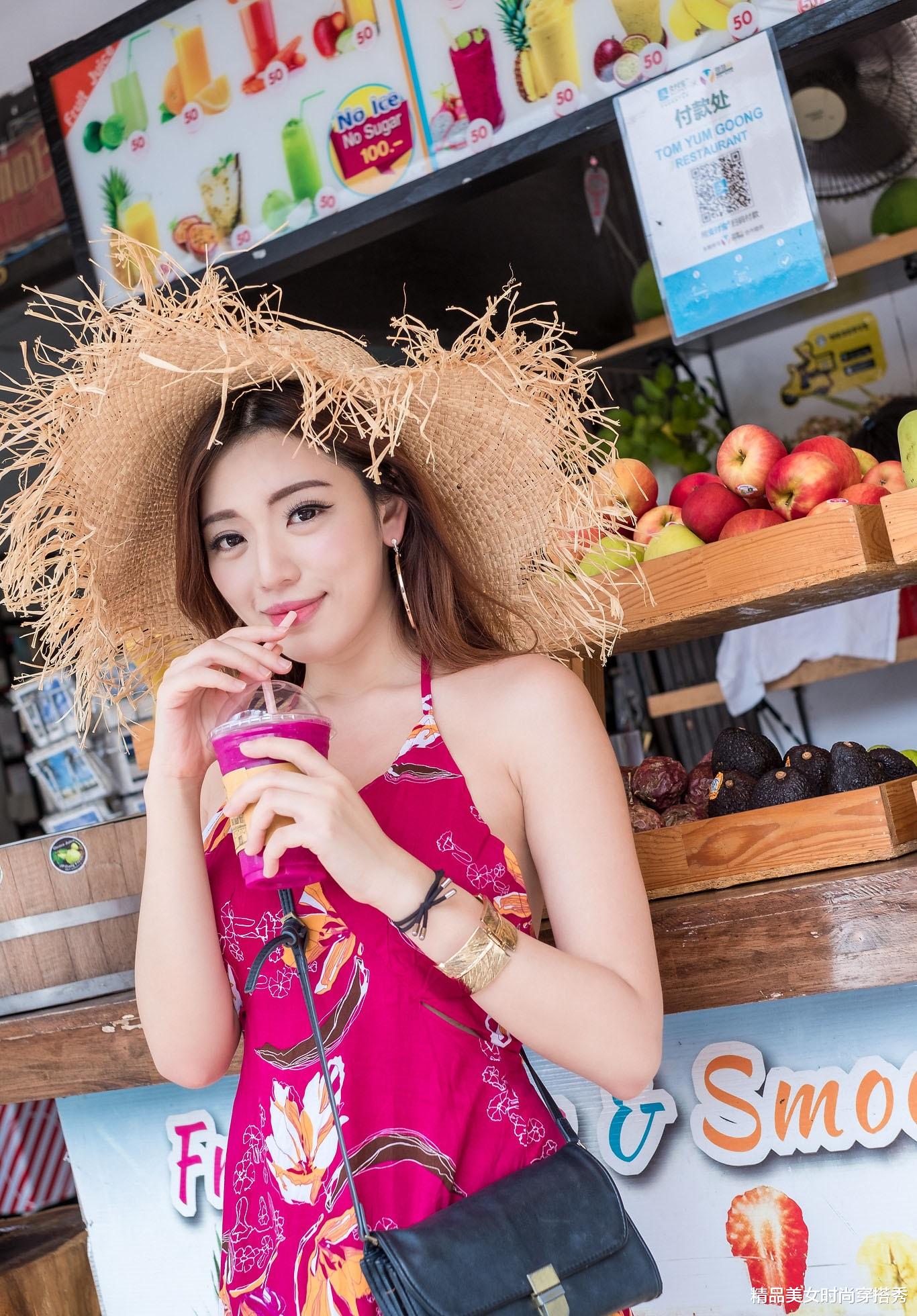 精品美女时尚穿搭秀|波西米亚长裙更加适合夏天了，让你在这个夏天更加靓丽迷人