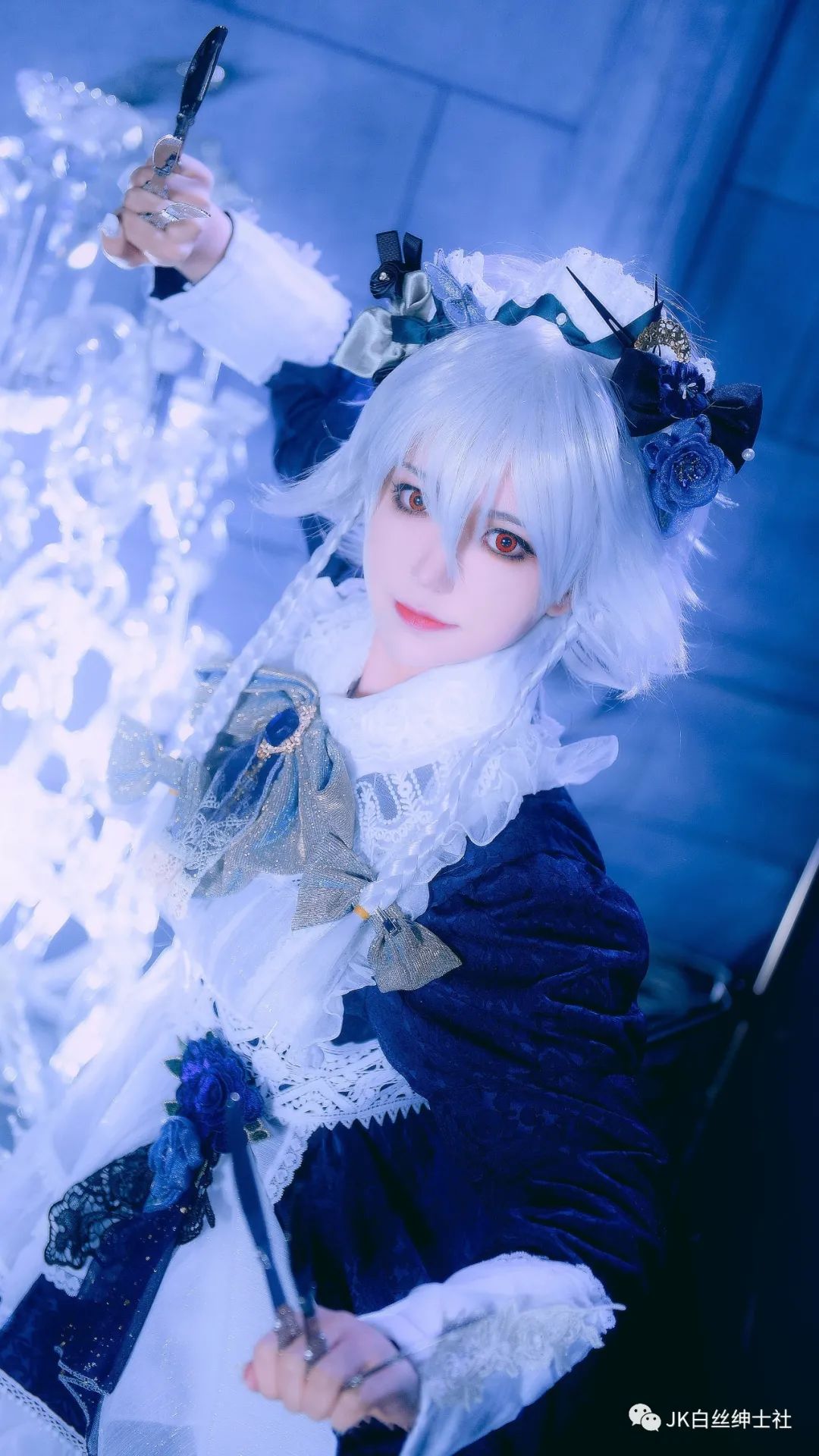 十六夜咲夜|cos：东方project十六夜咲夜cos正片@机智璃