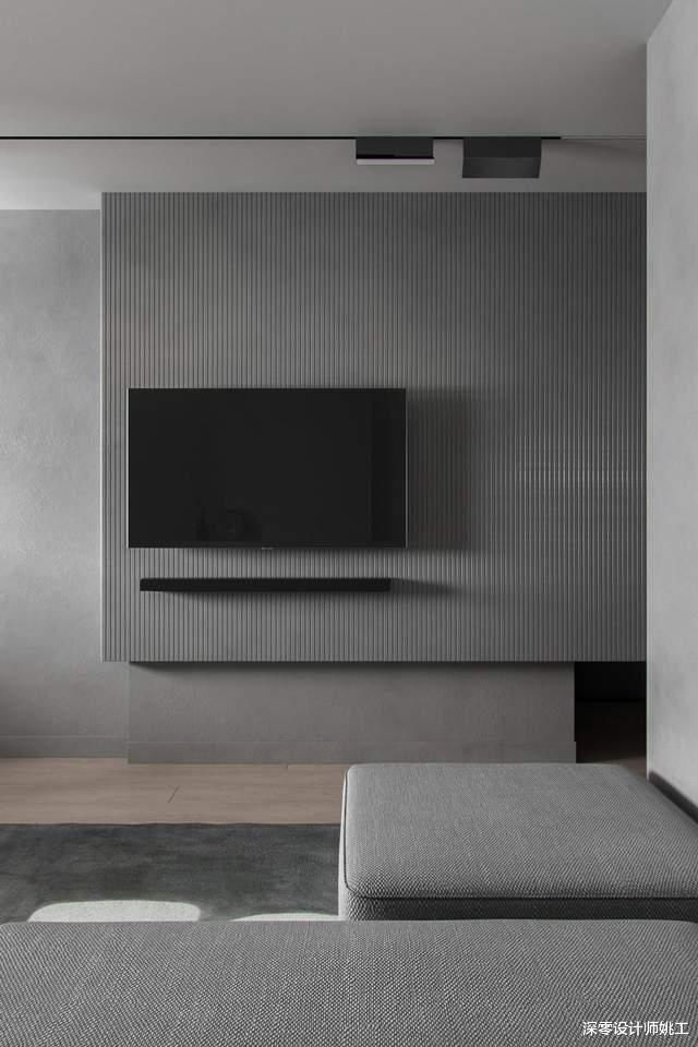 以灰白为主的极简风,入眼皆高级,整个空间宽敞大气,越看越喜欢